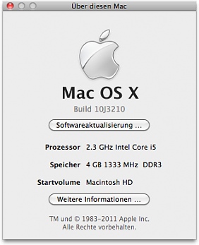 Macbook Pro 13" - 10.6.6