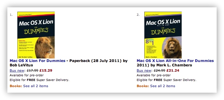 Книги по Mac OS X Lion