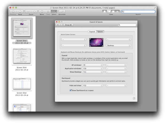 Программа просмотра Mac OS X Lion