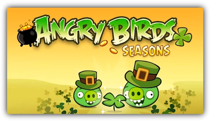 Angry Birds St. Patrick’s Day