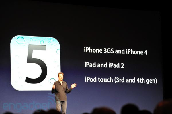 iOS 5 - Поддерживаемые устройства