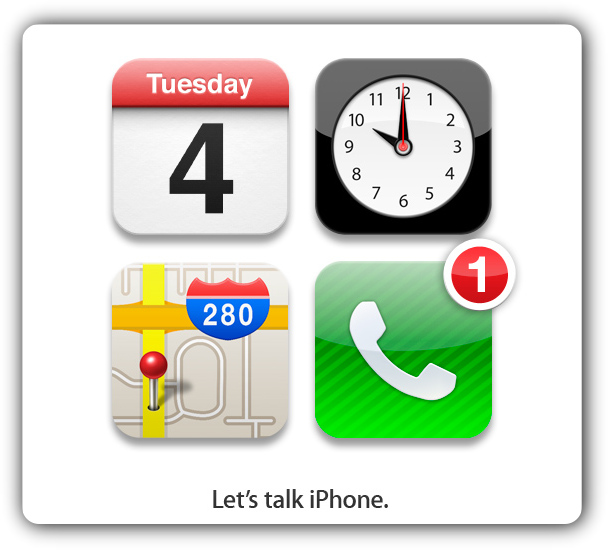 Let’s talk iPhone