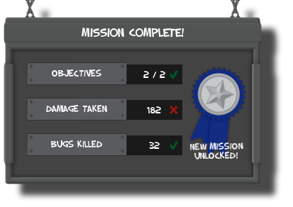 Bug Heroes Quest - Mission Complete!